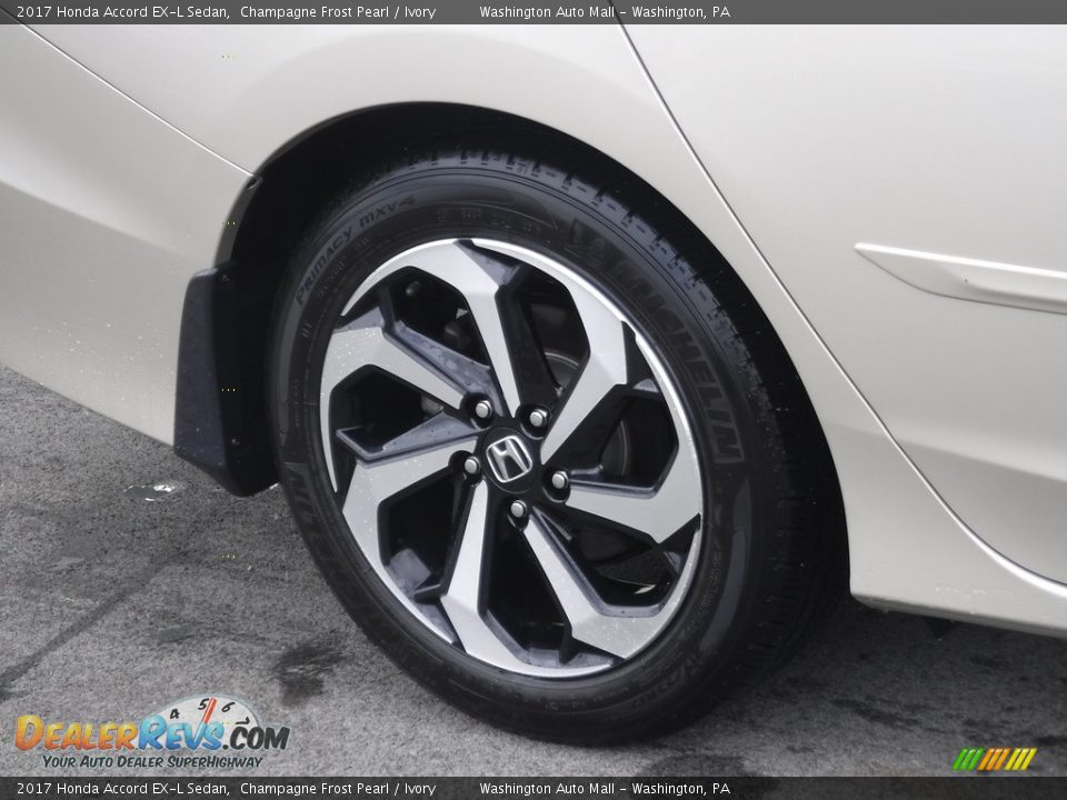 2017 Honda Accord EX-L Sedan Champagne Frost Pearl / Ivory Photo #3