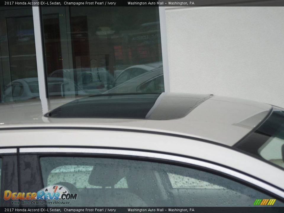 2017 Honda Accord EX-L Sedan Champagne Frost Pearl / Ivory Photo #4