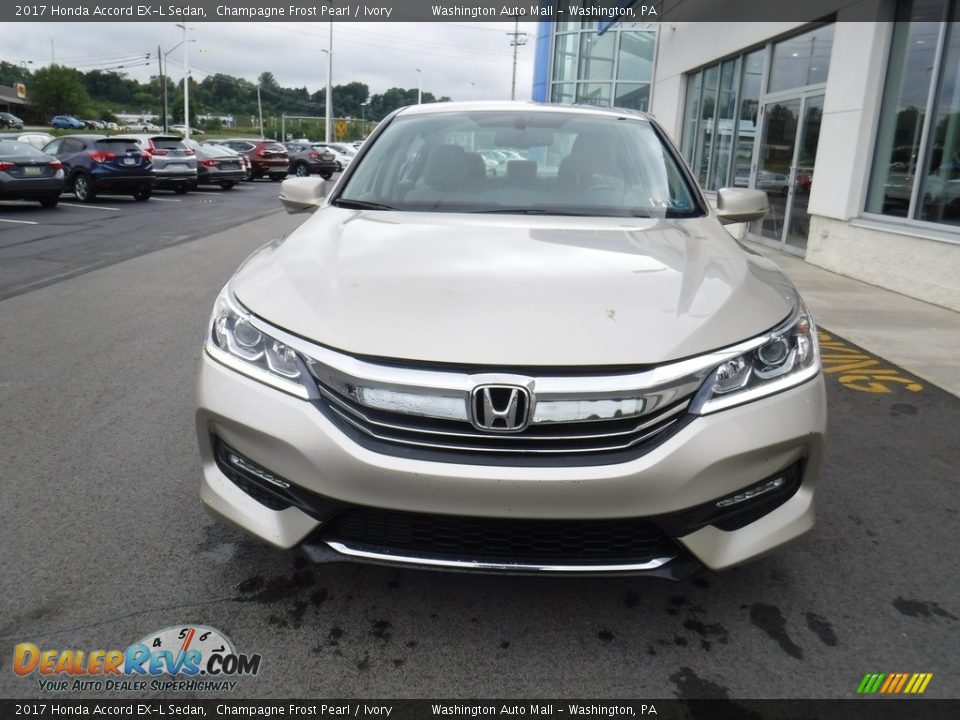 2017 Honda Accord EX-L Sedan Champagne Frost Pearl / Ivory Photo #5