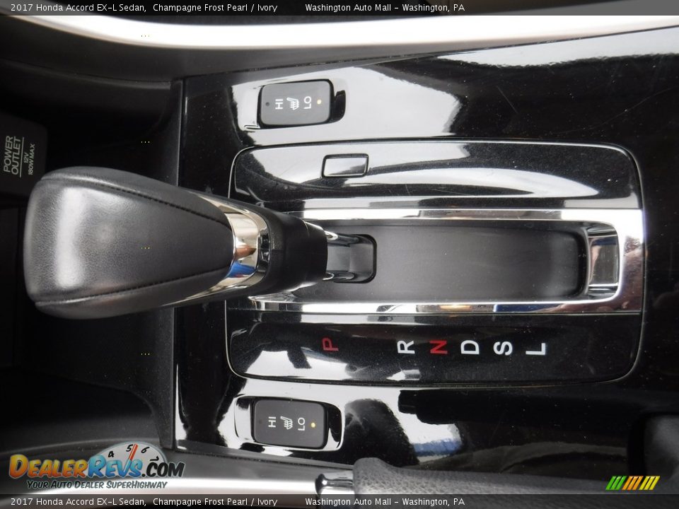 2017 Honda Accord EX-L Sedan Champagne Frost Pearl / Ivory Photo #18