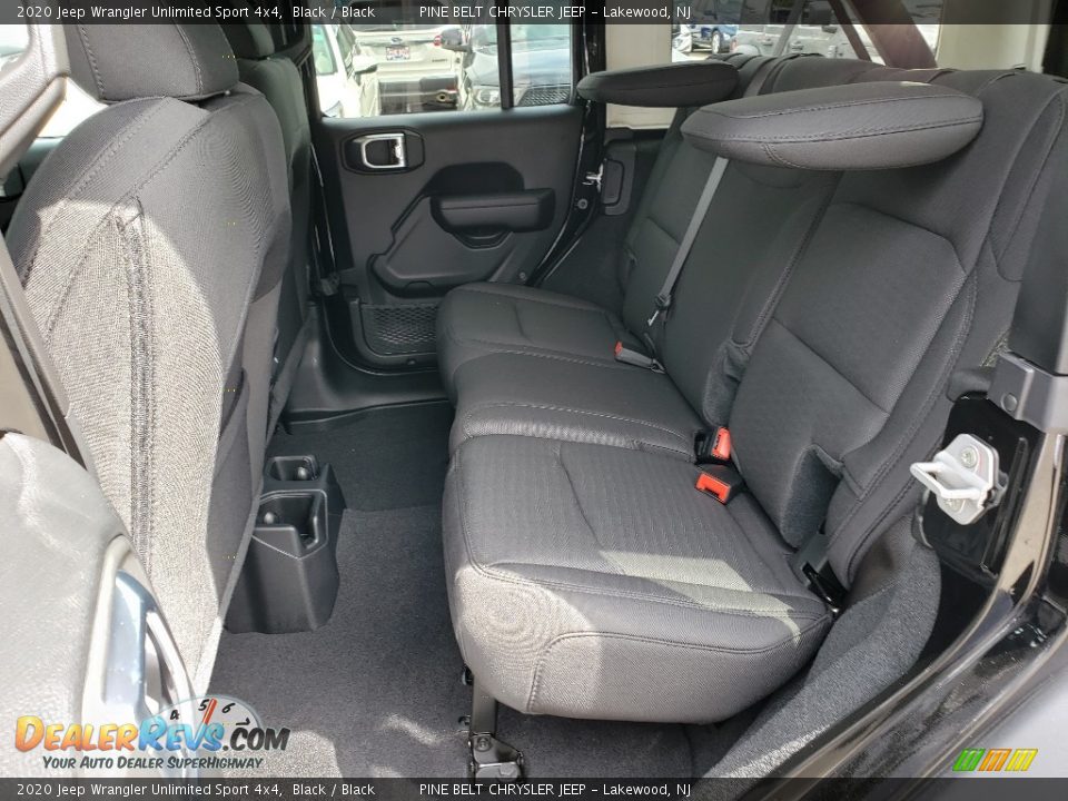 2020 Jeep Wrangler Unlimited Sport 4x4 Black / Black Photo #6