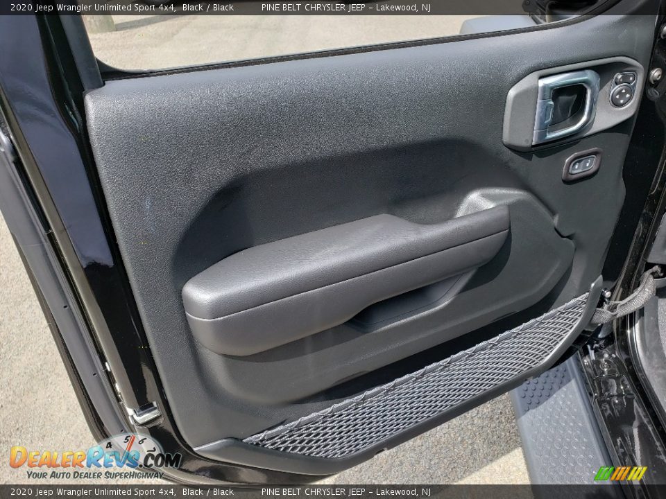 2020 Jeep Wrangler Unlimited Sport 4x4 Black / Black Photo #8