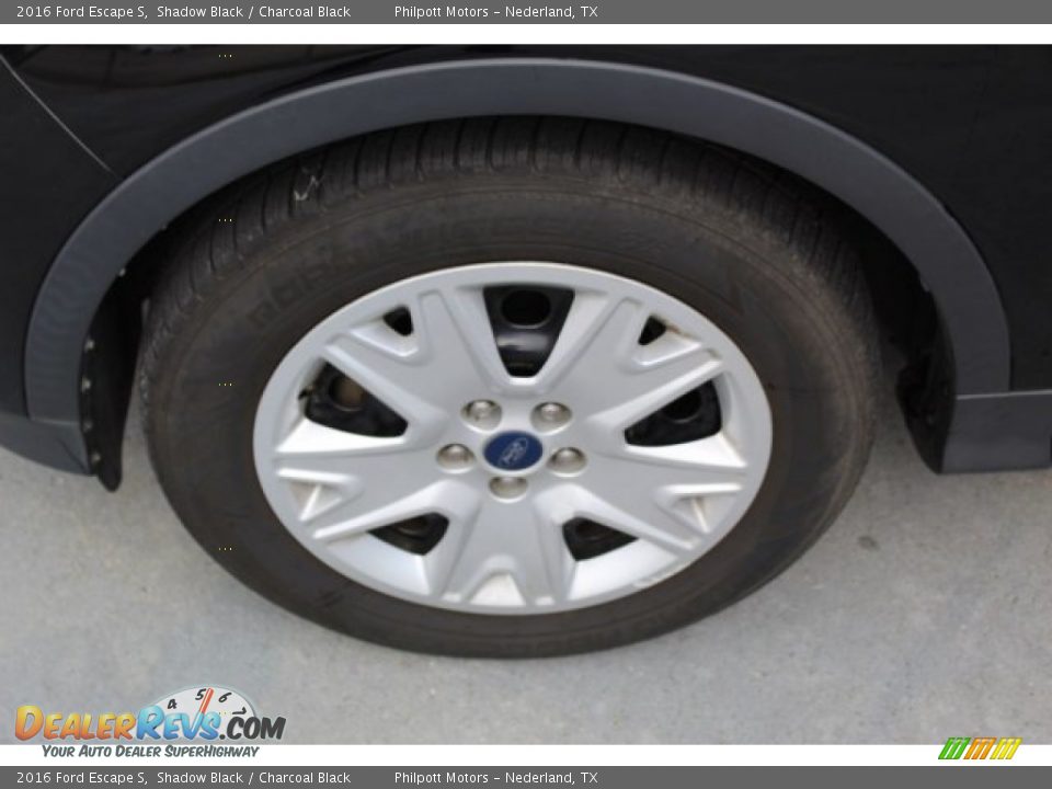 2016 Ford Escape S Shadow Black / Charcoal Black Photo #5