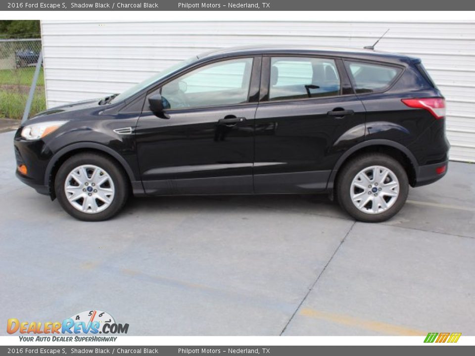 2016 Ford Escape S Shadow Black / Charcoal Black Photo #6