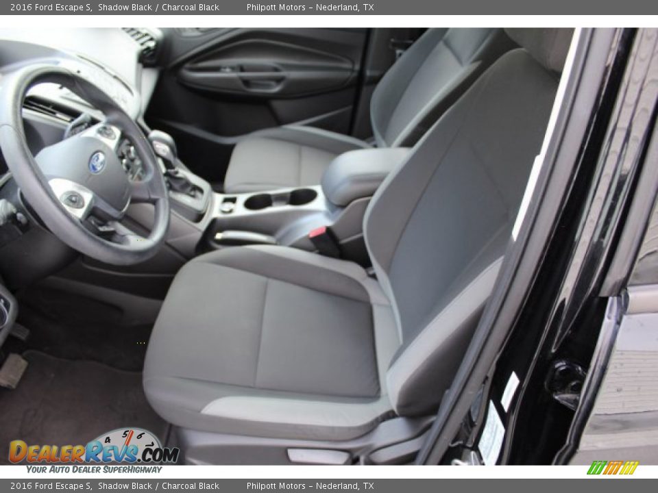 2016 Ford Escape S Shadow Black / Charcoal Black Photo #11
