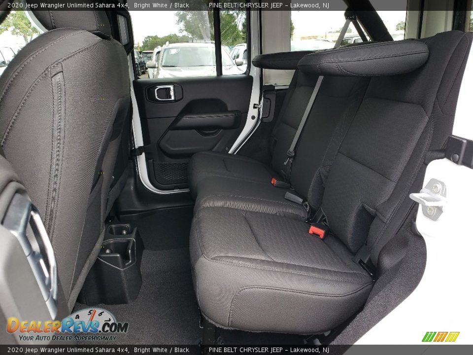 Rear Seat of 2020 Jeep Wrangler Unlimited Sahara 4x4 Photo #6