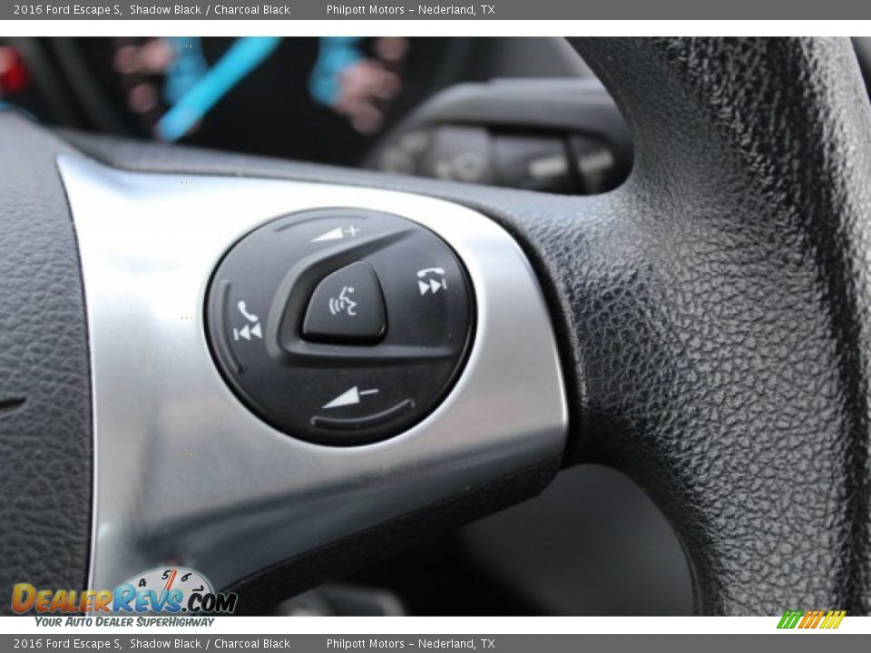 2016 Ford Escape S Shadow Black / Charcoal Black Photo #13