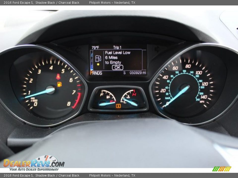2016 Ford Escape S Shadow Black / Charcoal Black Photo #14