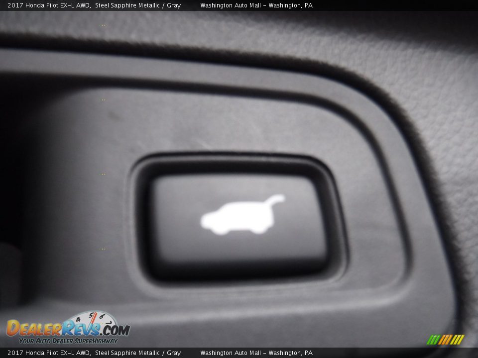 2017 Honda Pilot EX-L AWD Steel Sapphire Metallic / Gray Photo #26