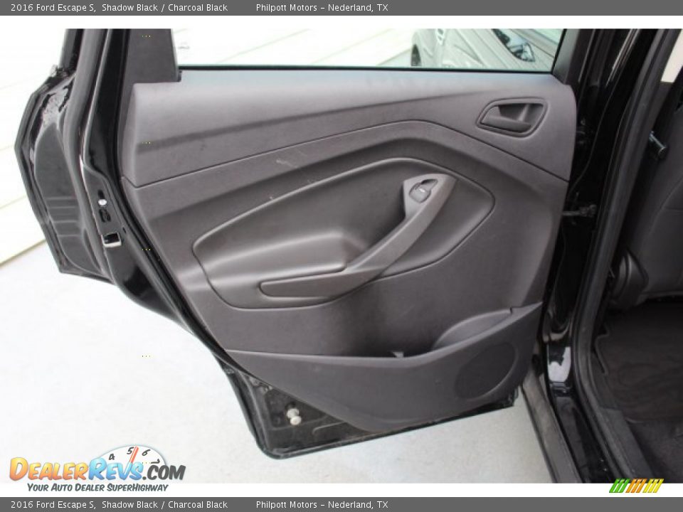 2016 Ford Escape S Shadow Black / Charcoal Black Photo #19