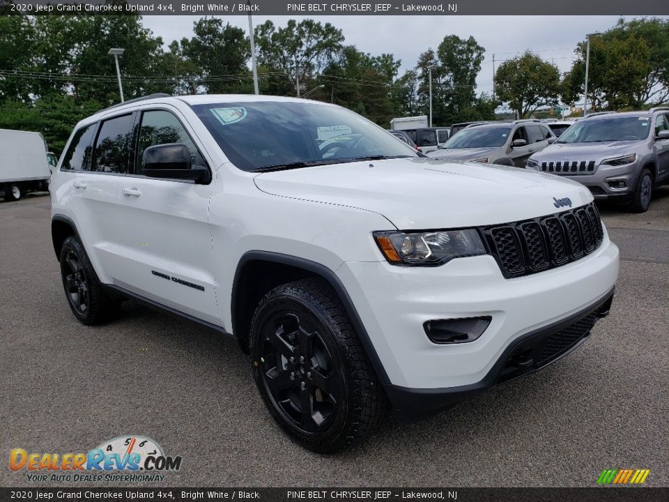 2020 Jeep Grand Cherokee Upland 4x4 Bright White / Black Photo #1