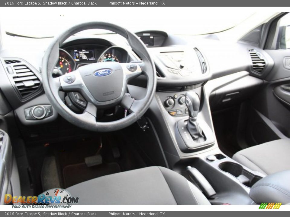 2016 Ford Escape S Shadow Black / Charcoal Black Photo #21