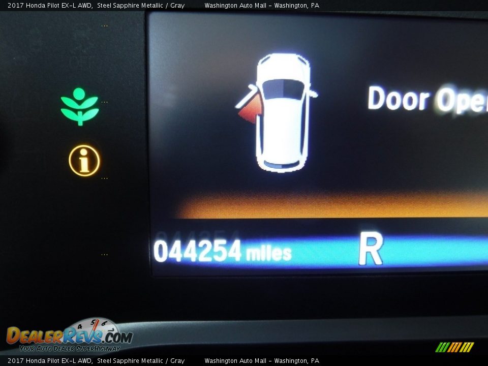 2017 Honda Pilot EX-L AWD Steel Sapphire Metallic / Gray Photo #30
