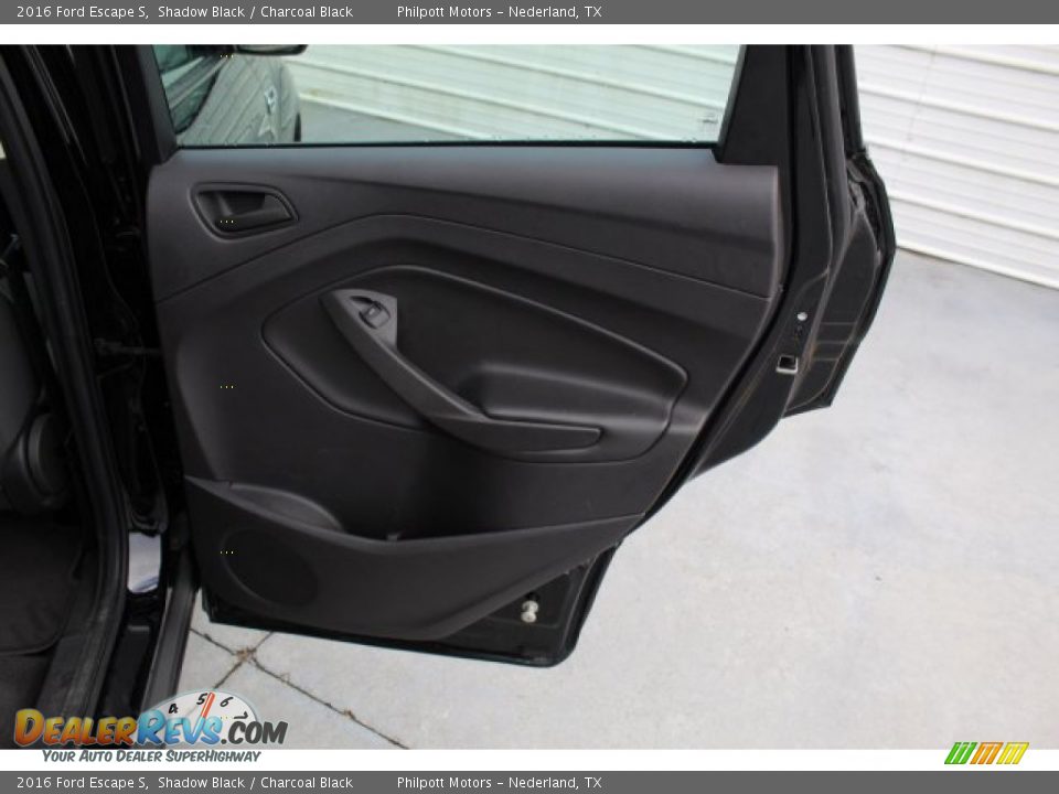 2016 Ford Escape S Shadow Black / Charcoal Black Photo #24
