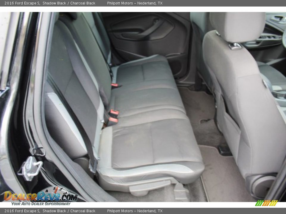 2016 Ford Escape S Shadow Black / Charcoal Black Photo #25