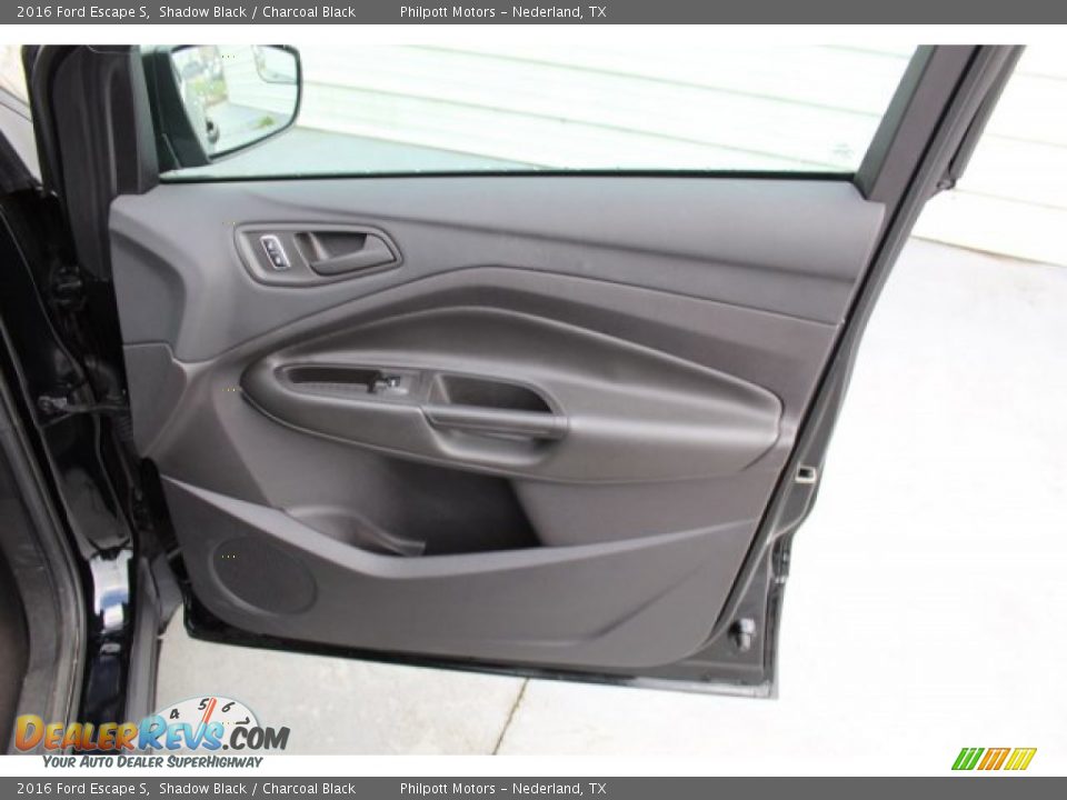 2016 Ford Escape S Shadow Black / Charcoal Black Photo #26