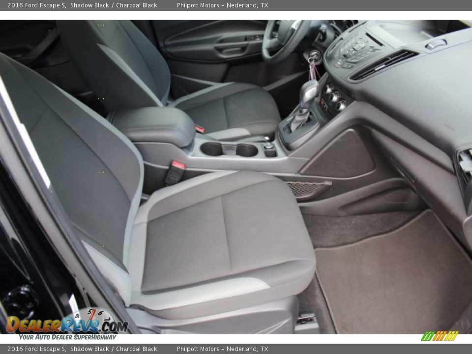 2016 Ford Escape S Shadow Black / Charcoal Black Photo #27