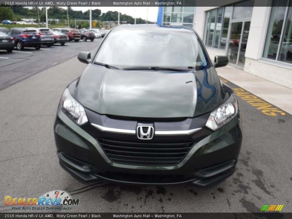 2016 Honda HR-V LX AWD Misty Green Pearl / Black Photo #4