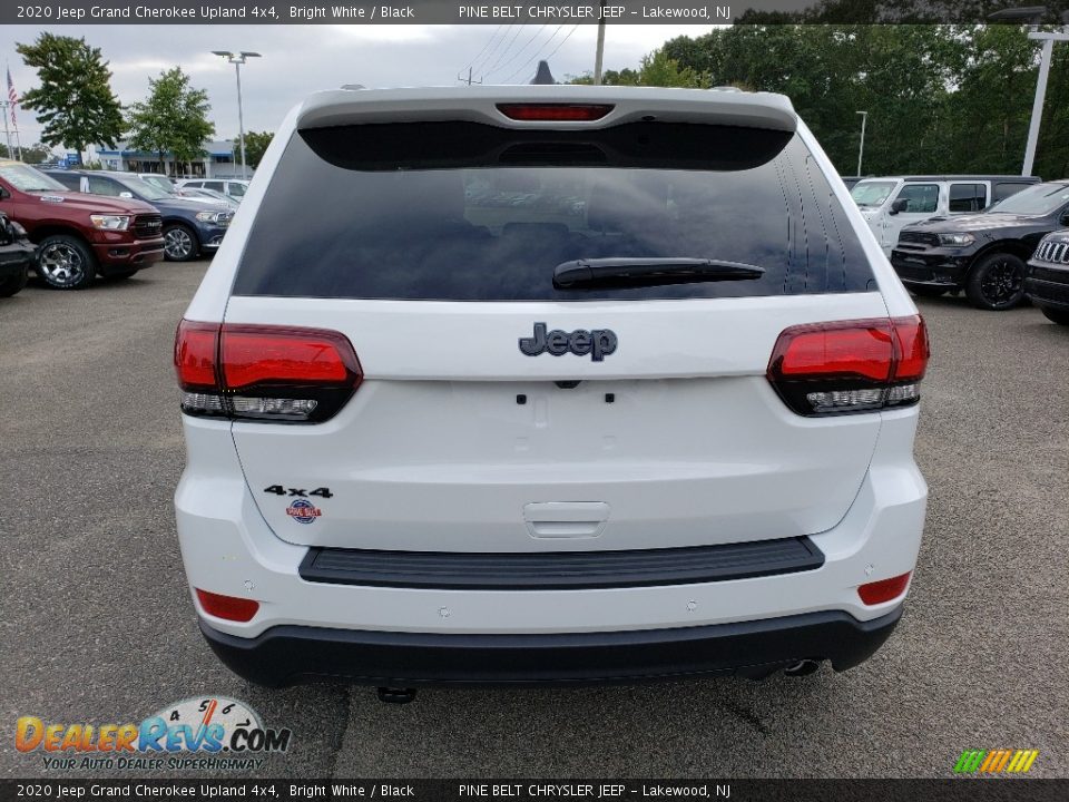 2020 Jeep Grand Cherokee Upland 4x4 Bright White / Black Photo #5