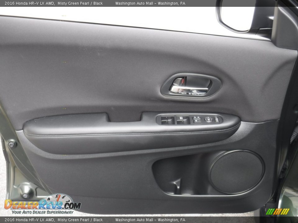 2016 Honda HR-V LX AWD Misty Green Pearl / Black Photo #12