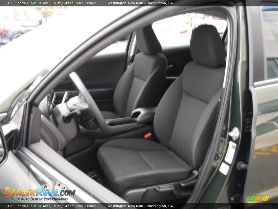 2016 Honda HR-V LX AWD Misty Green Pearl / Black Photo #13