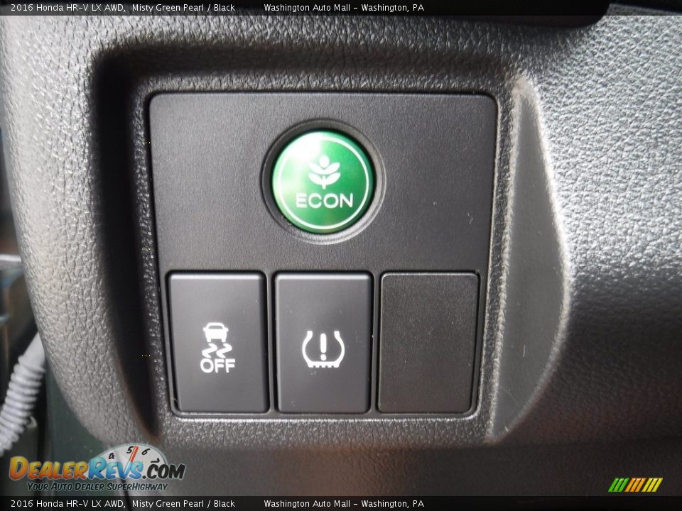 2016 Honda HR-V LX AWD Misty Green Pearl / Black Photo #15