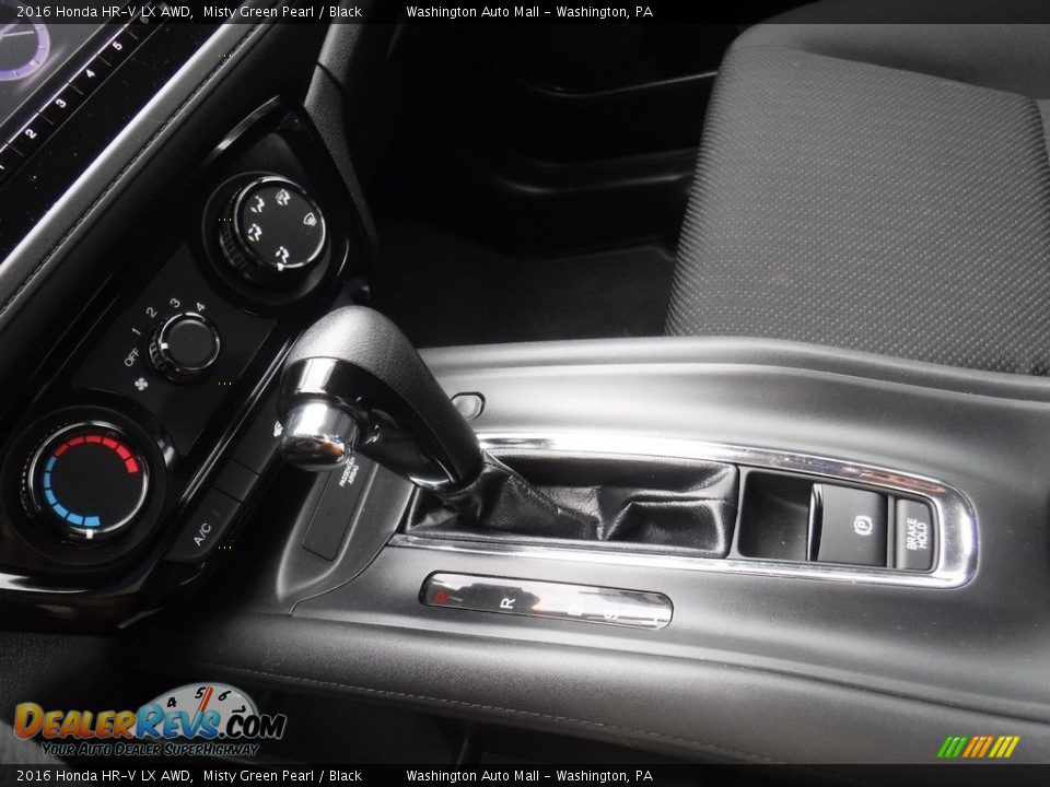 2016 Honda HR-V LX AWD Misty Green Pearl / Black Photo #16