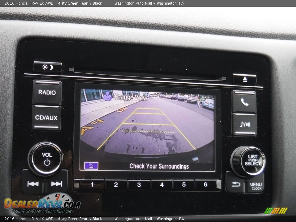 2016 Honda HR-V LX AWD Misty Green Pearl / Black Photo #18