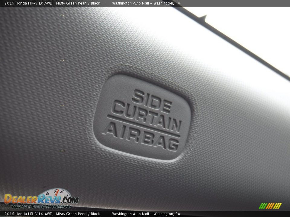 2016 Honda HR-V LX AWD Misty Green Pearl / Black Photo #21