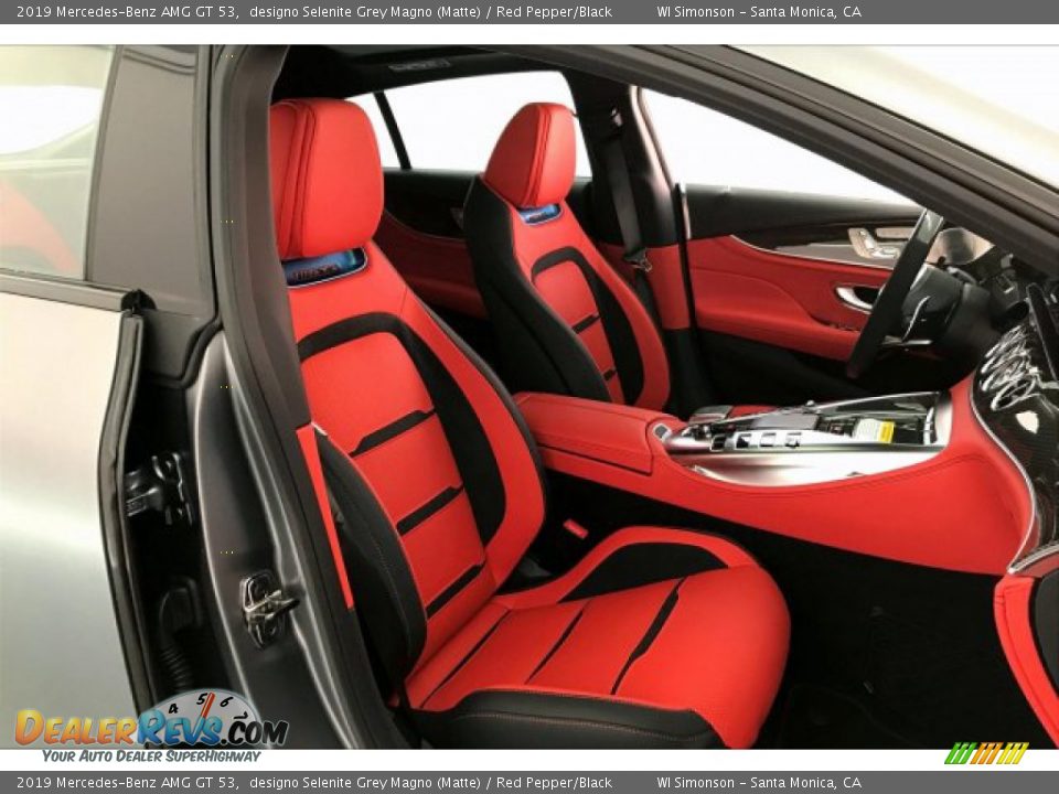 Red Pepper/Black Interior - 2019 Mercedes-Benz AMG GT 53 Photo #5