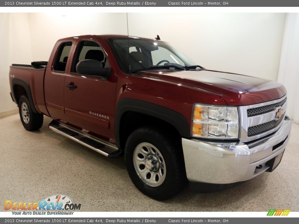 2013 Chevrolet Silverado 1500 LT Extended Cab 4x4 Deep Ruby Metallic / Ebony Photo #1