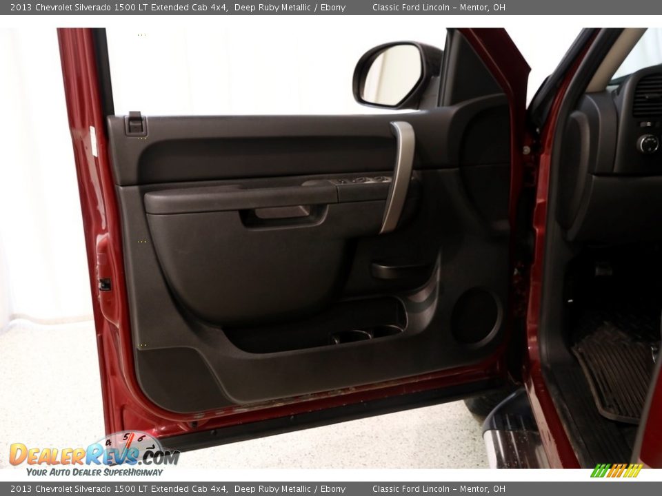 2013 Chevrolet Silverado 1500 LT Extended Cab 4x4 Deep Ruby Metallic / Ebony Photo #4