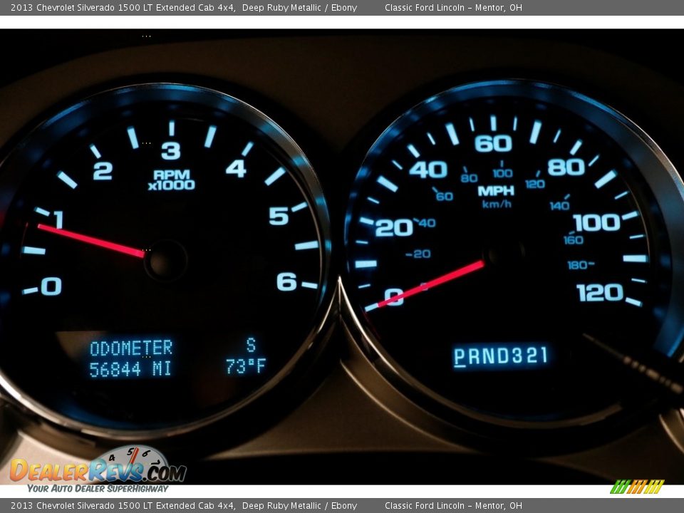 2013 Chevrolet Silverado 1500 LT Extended Cab 4x4 Deep Ruby Metallic / Ebony Photo #7