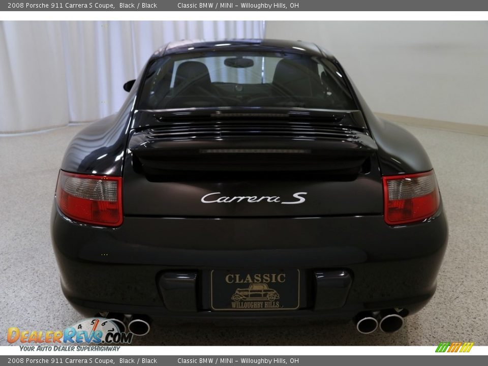 2008 Porsche 911 Carrera S Coupe Black / Black Photo #26