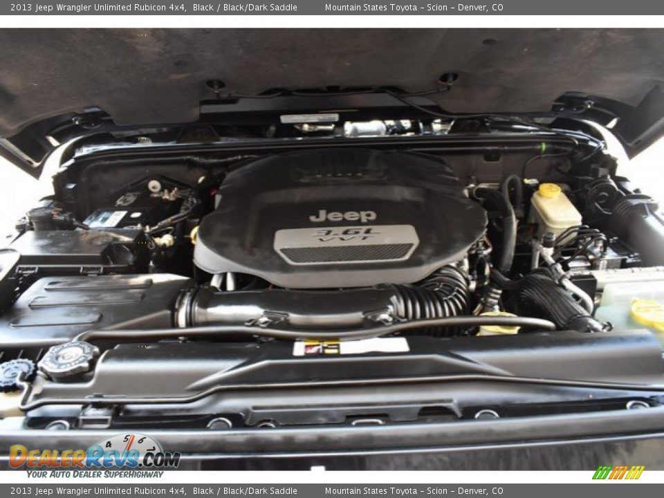 2013 Jeep Wrangler Unlimited Rubicon 4x4 Black / Black/Dark Saddle Photo #27