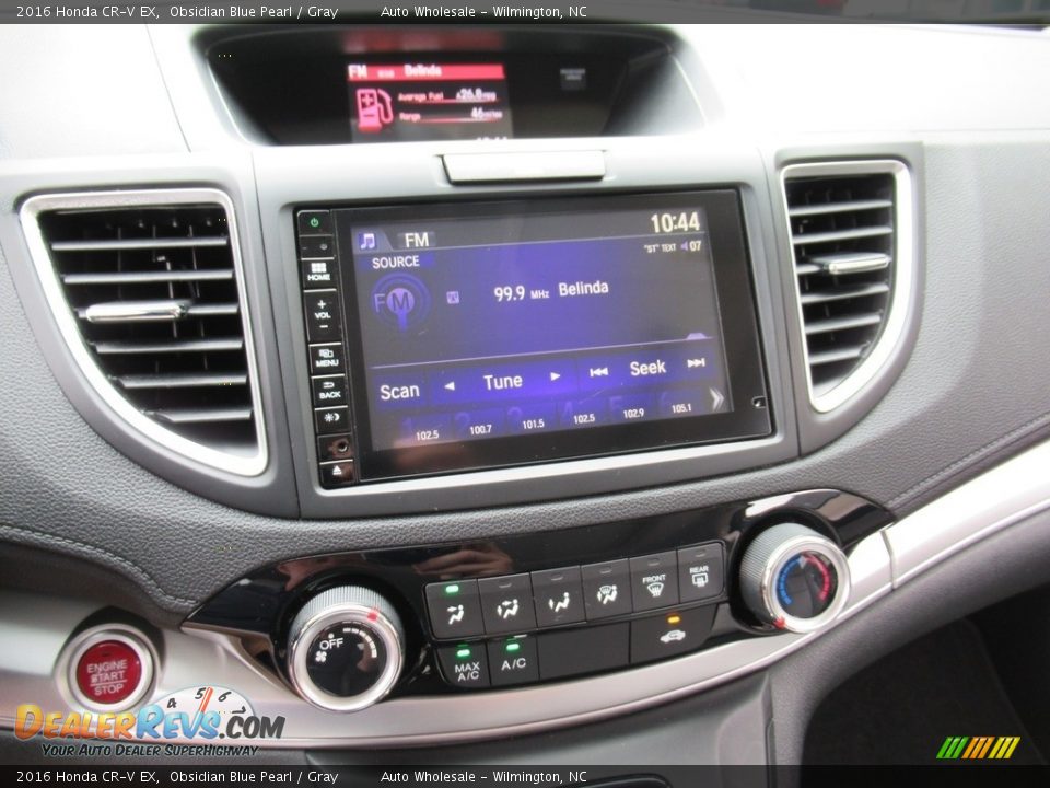 2016 Honda CR-V EX Obsidian Blue Pearl / Gray Photo #17