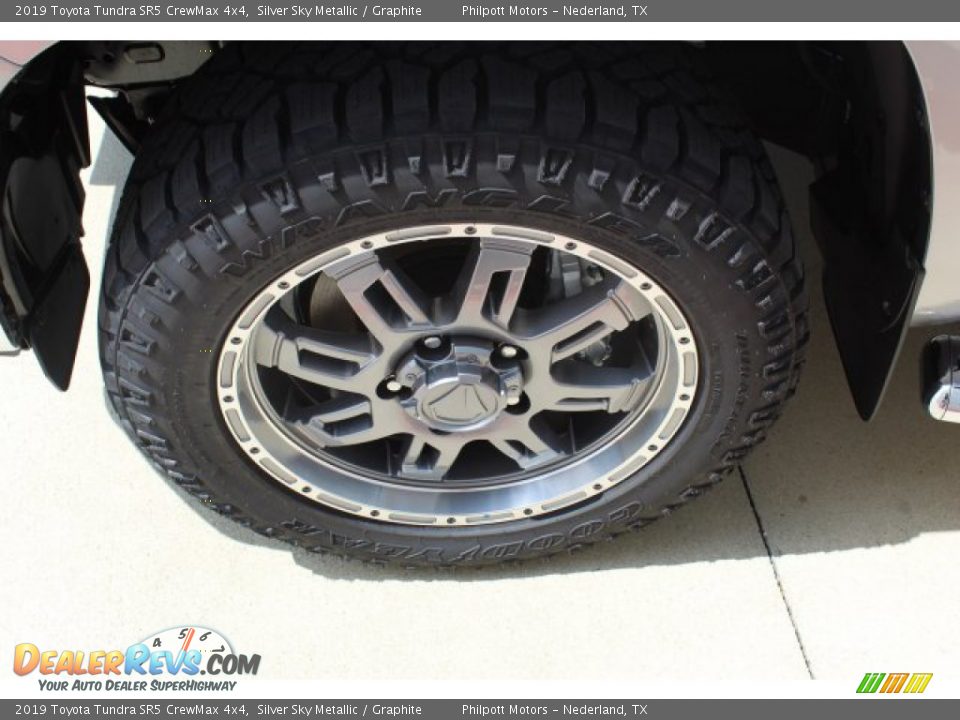 2019 Toyota Tundra SR5 CrewMax 4x4 Silver Sky Metallic / Graphite Photo #5