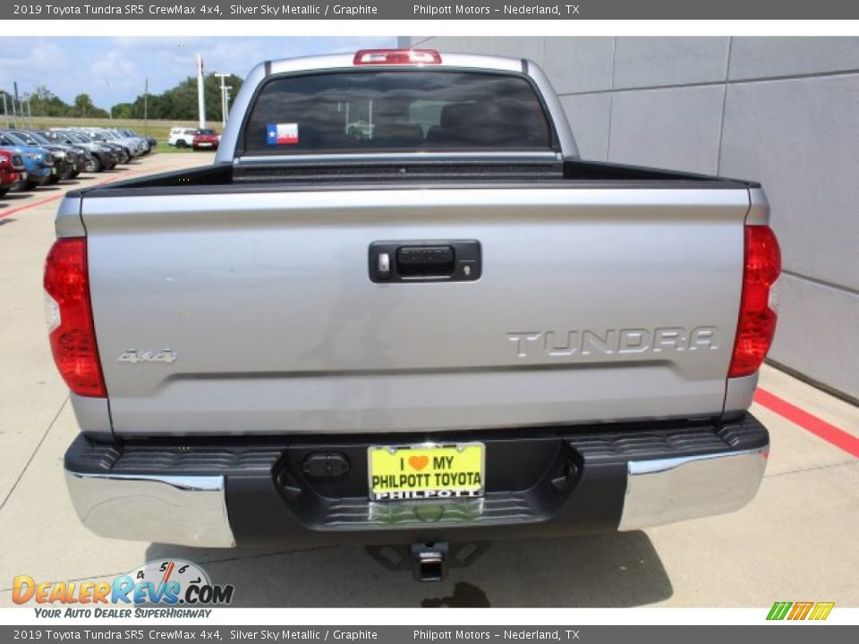 2019 Toyota Tundra SR5 CrewMax 4x4 Silver Sky Metallic / Graphite Photo #7