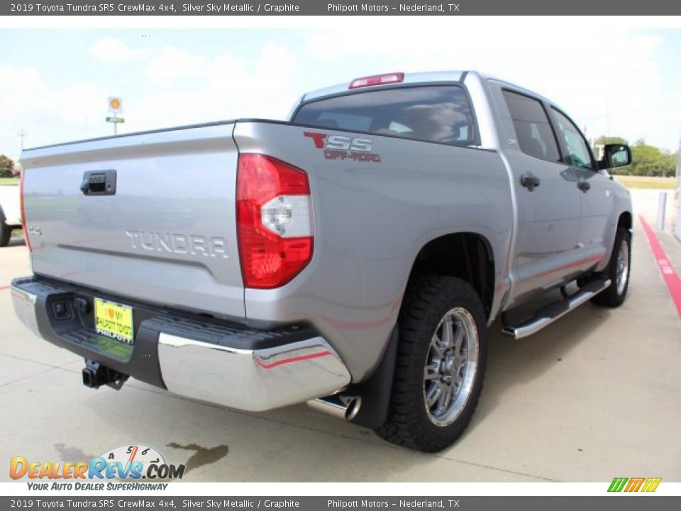 2019 Toyota Tundra SR5 CrewMax 4x4 Silver Sky Metallic / Graphite Photo #8