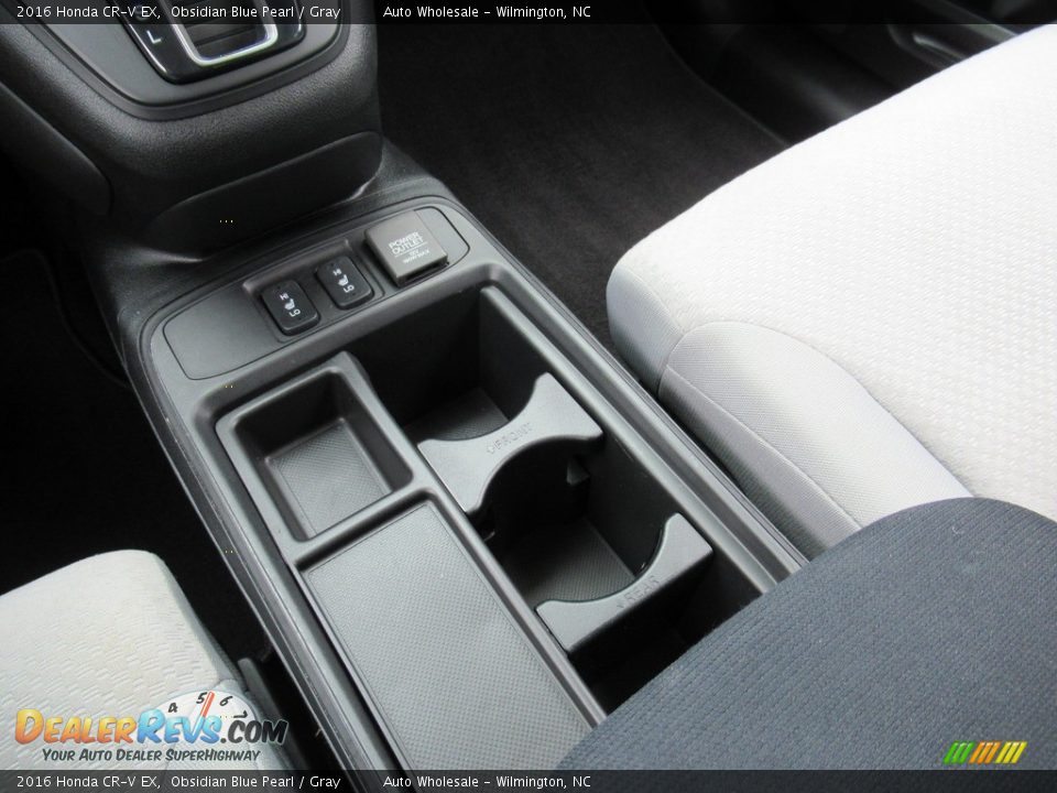2016 Honda CR-V EX Obsidian Blue Pearl / Gray Photo #19