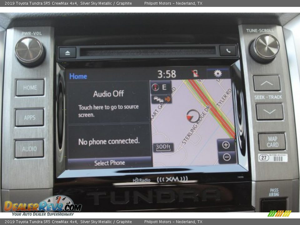 2019 Toyota Tundra SR5 CrewMax 4x4 Silver Sky Metallic / Graphite Photo #16