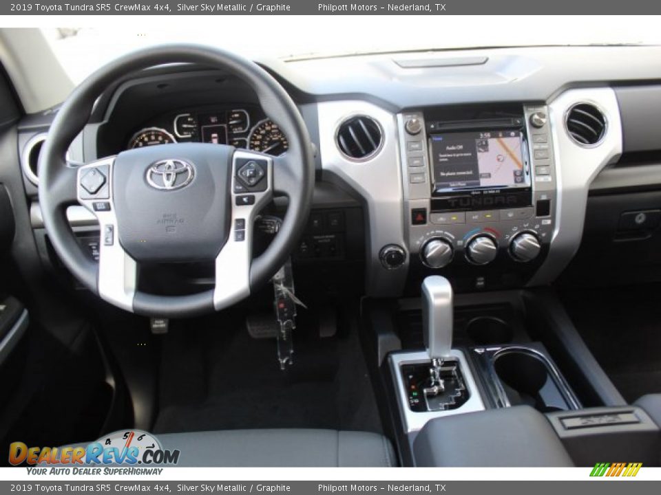 2019 Toyota Tundra SR5 CrewMax 4x4 Silver Sky Metallic / Graphite Photo #21
