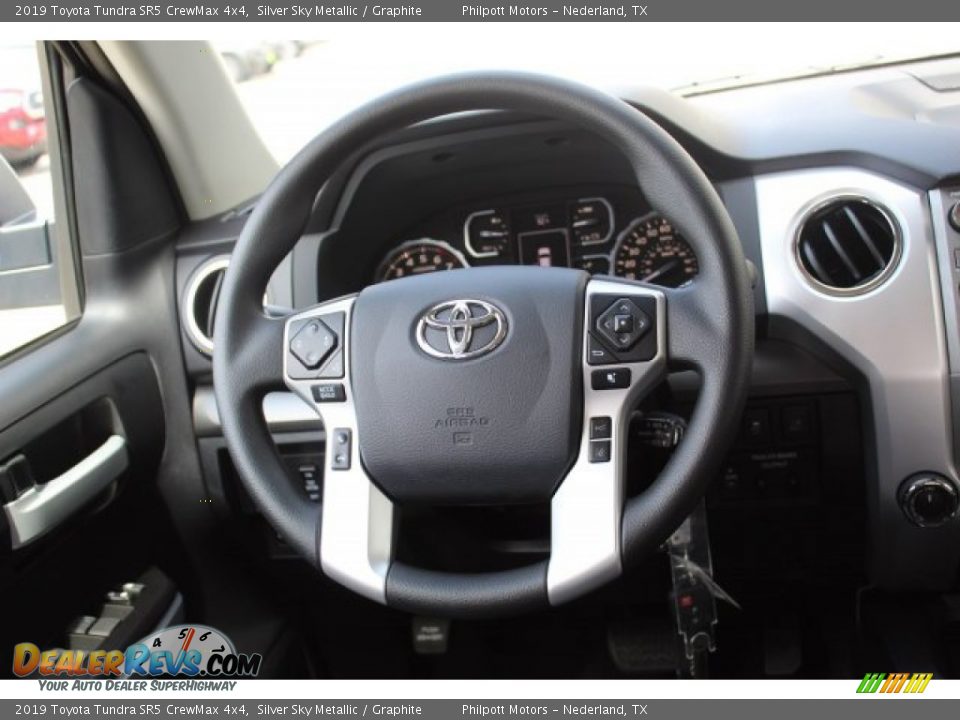 2019 Toyota Tundra SR5 CrewMax 4x4 Silver Sky Metallic / Graphite Photo #22