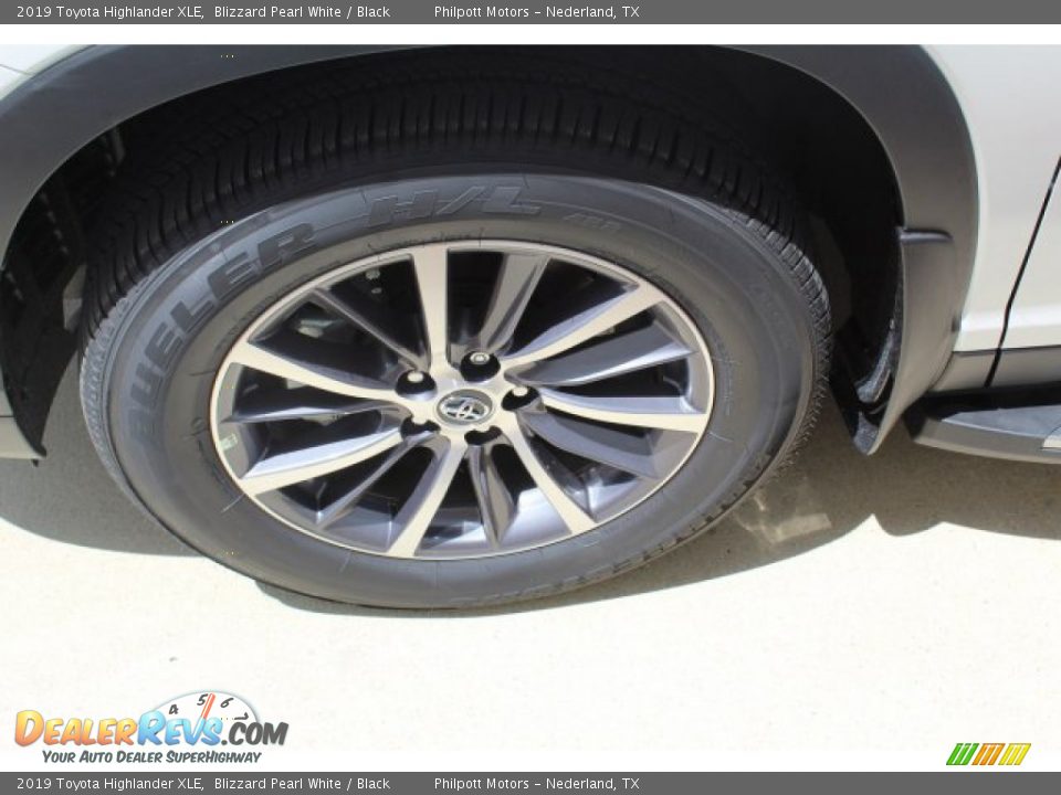 2019 Toyota Highlander XLE Blizzard Pearl White / Black Photo #5