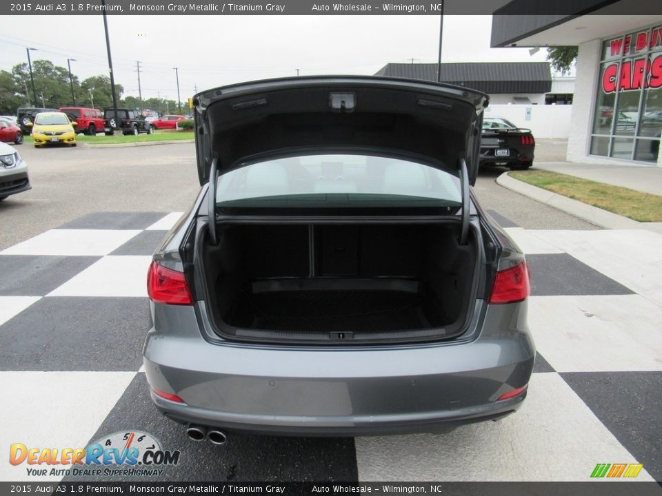 2015 Audi A3 1.8 Premium Monsoon Gray Metallic / Titanium Gray Photo #5