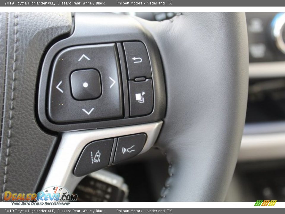 2019 Toyota Highlander XLE Blizzard Pearl White / Black Photo #13
