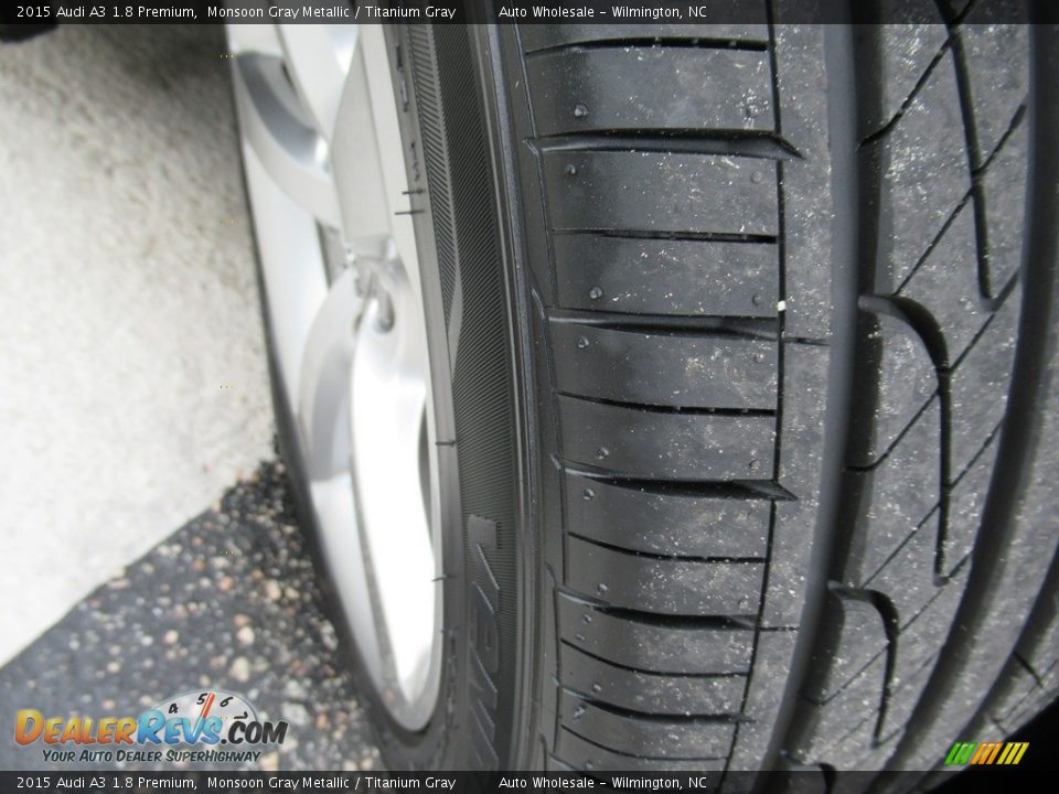 2015 Audi A3 1.8 Premium Monsoon Gray Metallic / Titanium Gray Photo #8