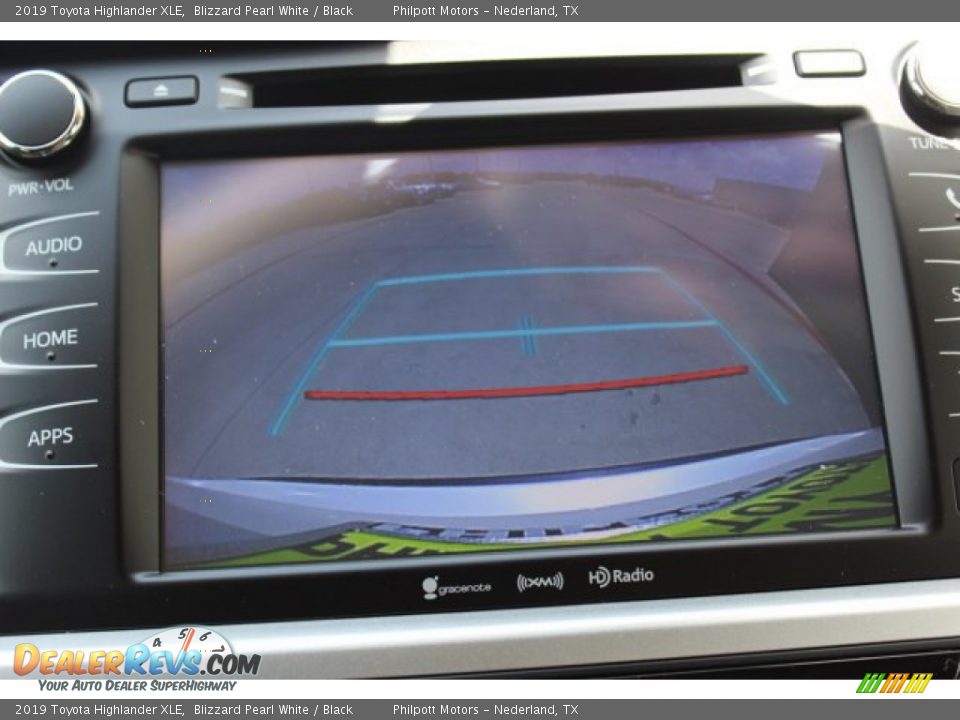 2019 Toyota Highlander XLE Blizzard Pearl White / Black Photo #17