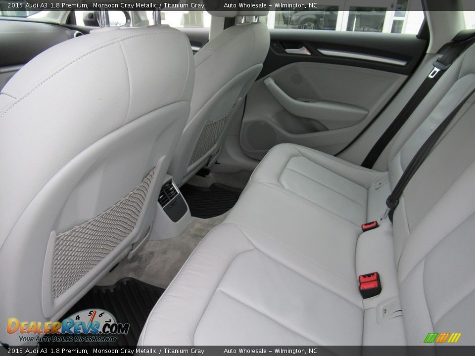 2015 Audi A3 1.8 Premium Monsoon Gray Metallic / Titanium Gray Photo #11
