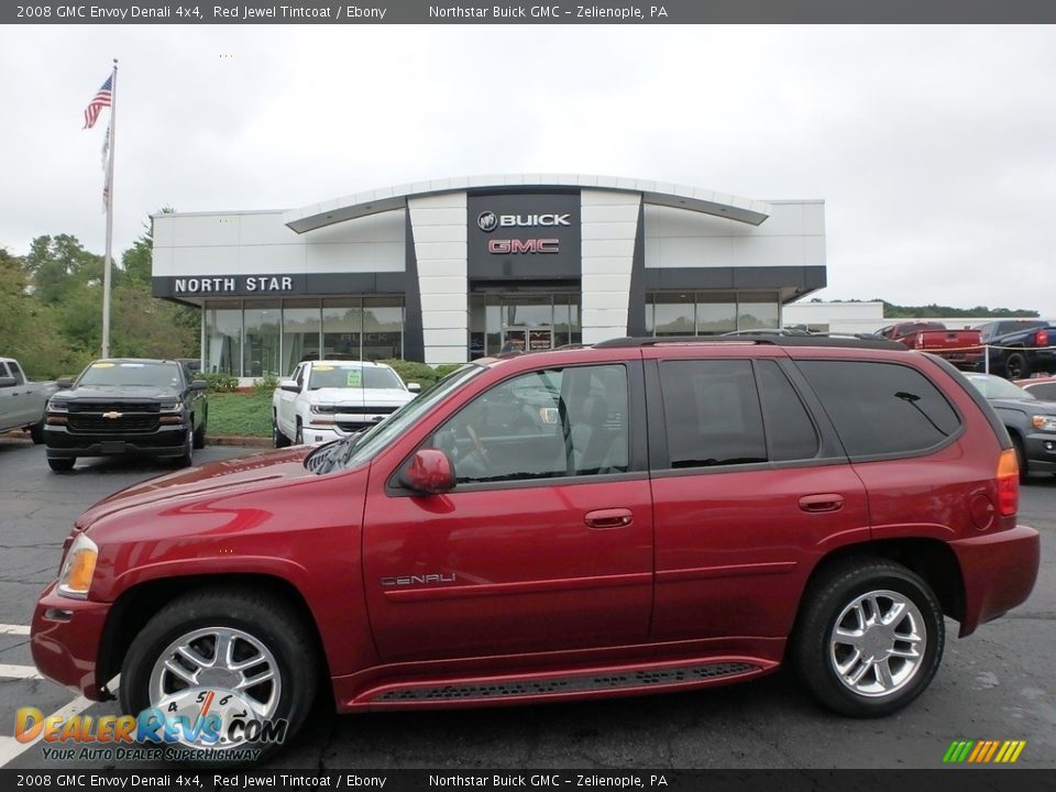 2008 GMC Envoy Denali 4x4 Red Jewel Tintcoat / Ebony Photo #1